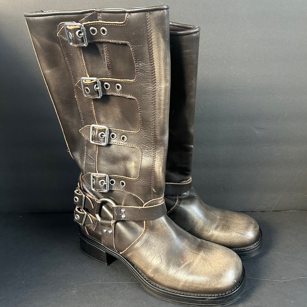 Steve Madden Brocks Buckle Boots